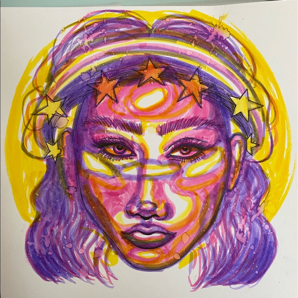 Mixed media painting (original)